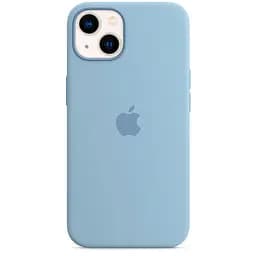 Чехол Silicone Case с MagSafe для Apple iPhone 13 (6.1) (Blue Fog) ААА [69874]
