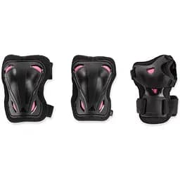 Набір захисту Rollerblade Skate Gear Women для жінок L Чорний-Рожевий