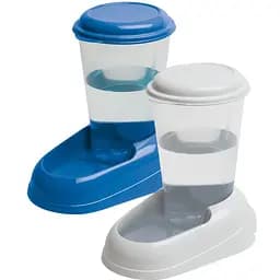 Механічна пластикова годівниця для сухого корму та води для котів і собак Ferplast NADIR