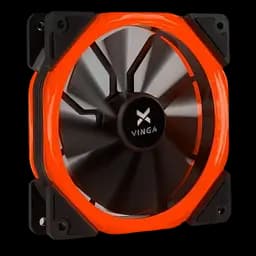 Вентилятор Vinga LED FAN-01 RED Black