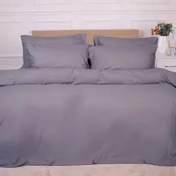 Комлект постільної білизни MirSon Фланель 001 Ash grey 2 x 160 x 220 см сірий (2200009648137) - мініатюра 4