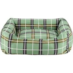Лежак для тварин BronzeDog Comfort прямокутний М 40х60х17 см зелений - мініатюра 2