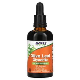 Гліцериновий екстракт з листя оливи Now Foods Olive Leaf Glycerite 59 мл
