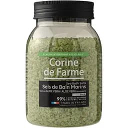 Сіль морська для ванни Corine de Farme Алое вера 600 г
