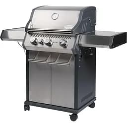 Газовий гриль Santos S-301 з бічним пальником, нержавіюча сталь (900242)