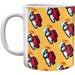 Кружка GeekLand Амонг Ас Among Us Один из нас Лед и огонь AU.02.554