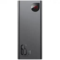 Портативний ЗП Baseus Adaman Metal Digital Display QC 65W 20000 mAh (PPIMDA-D) Black