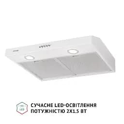 Витяжка плоска Perfelli PL 6002 W LED - мініатюра 3