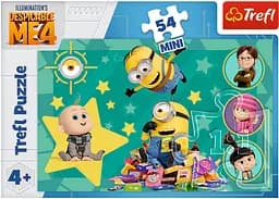 Набір Пазли - (54 елм. Міні) - "Веселощі друзяк / (54210)/Trefl