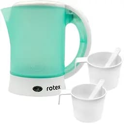 Електрочайник Rotex RKT07G-Travel 0.6 л бірюзовий