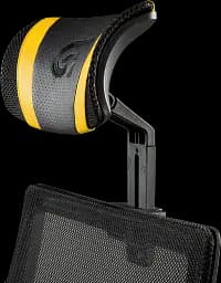 Геймерське крісло GT Racer чорне з жовтим (X-6674 Black/Yellow) - мініатюра 15