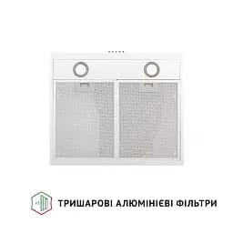 Витяжка плоска Perfelli PL 5002 W LED - мініатюра 5