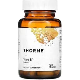 Пробіотики і пребіотики Thorne Sacro-B 60 вегакапсул