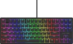 Клавіатура HATOR Rockfall 2 Optica TKL RGB USB Black (HTK-730)