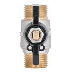 Кран кульовий Thermo Alliance Base 1/2" ЗЗ прямий, PN40, метелик SD606W15 - мініатюра 7