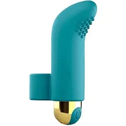 Вибратор на палец Love To Love Touch Me 8.6 см голубой