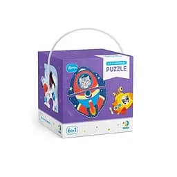 Пазл DoDo 6 в 1 Транспорт, 18 елементів (300154) - мініатюра 4