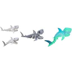 3D Игрушка Акула, 19 см, подвижная