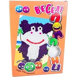 Набір для творчості Strateg Бегемот 30993 веселі помпони