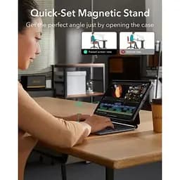 Чохол-клавіатура ESR Rebound Magnetic Keyboard Case 360 ​​US Layout-Black для iPad Air 11" (2024) | iPad Pro 11" M1 | M2 Chip (2021 | 2022) | iPad Air 10.9" 4 | 5 M1 (2020 | 2022) (6B0140901) - мініатюра 4