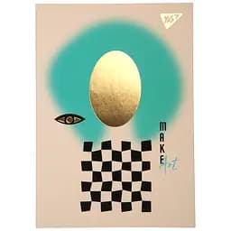 Блокнот Yes Make art А6, 64 аркуші, в клітинку (152094)