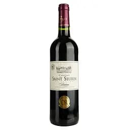 Вино Chateau Saint Seurin 2022 AOP Bordeaux Superieur червоне сухе 0.75 л
