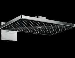Верхний душ Hansgrohe Rainmaker Select 466х300 черный/хром 24007600, Черный