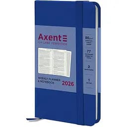 Щотижневик Axent 2026 Pocket Strong 90 x 150 мм класичний синій (8508-26-38-A) - мініатюра 2