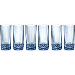 Стакан Bormioli Rocco America'20 Sapphire Blue 480 мл 6 шт (122154BB9121990)