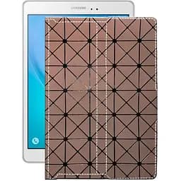 Чехол StatusCASE из экокожи для планшета Samsung Galaxy Tab A 9.7 (T550, T555) Коричневый ромб