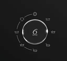 Витяжка Whirpool WHVA 62F LM K (похила) - мініатюра 3