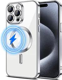 Прозрачный магнитный чехол Keteen для iPhone 15 Pro с MagSafe, чехол для мобильного телефона для iPhone 15 Pro