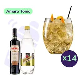 Коктейль Amaro Tonic (набір інгредієнтів) х14 на основі Averna