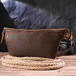 Чоловіча шкіряна сумка Vintage 26х17х3 см sum0022405 - мініатюра 6