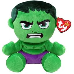 Мягкая игрушка TY Marvel Халк 15 см (44004)