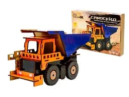 Дерев'яний 3D конструктор Самоскид, Puzzleоk (Puz-00920), 96 дет. - мініатюра 1