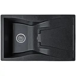 Мойка кухонная Valetti 54N гранитная 790х500 мм черная