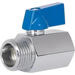 Кран кульовий міні Thermo Alliance Standart 1/2" ВЗ прямий, півметелик SD188W15