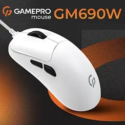 Миша GamePro ігрова біла (GM690W) - мініатюра 9