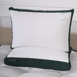 Набір MirSon пуховий №10007 Imperial Satin Luxe зима ковдра 140х205 см + подушка білий (2200010810776) - мініатюра 5
