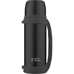 Термос Well Done 1 л чорний (WD-7031B)
