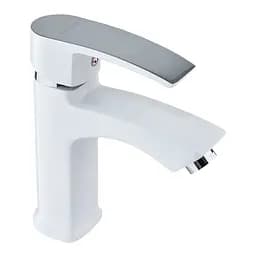 Змішувач для умивальника Mixxus Magnum 001 MI6201 Білий матовий