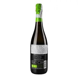 Вино ігристе Case Paolin Prosecco DocTreviso Spumante Extra Dry Bio, 11%, 0,75 л (ALR16309) - мініатюра 4