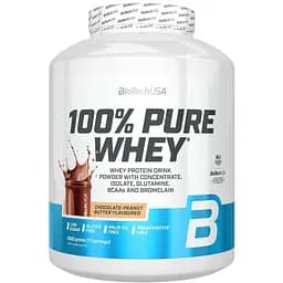 Протеїн BiotechUSA 100% Pure Whey Сhocolate-peanut butter Шоколадно-арахісове масло 2 кг
