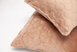 Подушка декоративна ТЕП Velour 40х40 см капучіно (3-00437_22396) - мініатюра 4