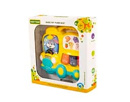 Музична іграшка Baby Team Веселий автобус жовтий (8633_желтый) - мініатюра 5