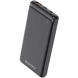 Універсальна мобільна батарея ColorWay Slim PD 10000mAh Black (CW-PB100LPG3BK-PD)