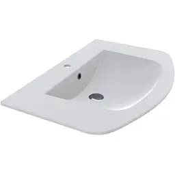 Умивальник Miraggio Dea 800 mirasoft 0001589, Білий матовий