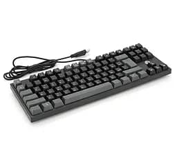 Клавіатура механічна ігрова з підсвічуванням Fantech ATOM MK-876 red switch, Eng, Black - мініатюра 3