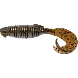 Силикон Keitech Flapper Grub 4" #101 Green Pumpkin PP. (7 шт/уп)